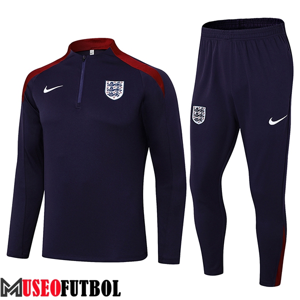 Chandal Equipos De Futbol Inglaterra Púrpura/Rojo 2024/2025