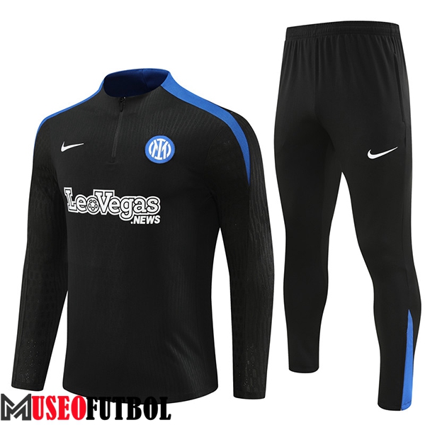 Chandal Equipos De Futbol Inter Milan Negro/Azul 2024/2025