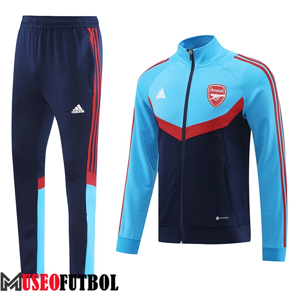 Chandal Equipos De Futbol - Chaqueta Arsenal Azul/Rojo 2024/2025