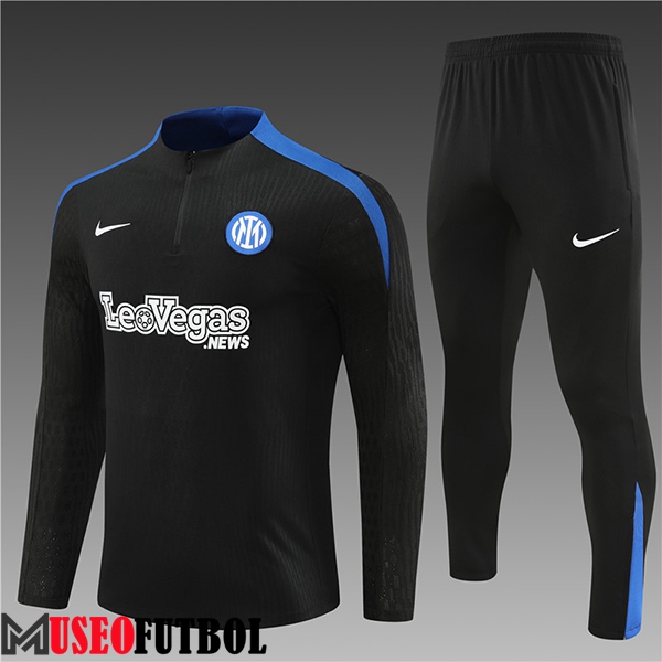 Chandal Equipos De Futbol Inter Milan Ninos Negro/Azul 2024/2025