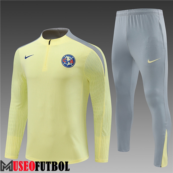 Chandal Equipos De Futbol Club America Ninos Amarillo/Gris 2024/2025