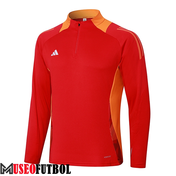 Sudadera De Entrenamiento Adidas Rojo/Naranja 2024/2025