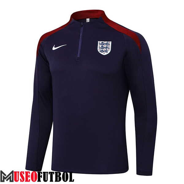 Sudadera De Entrenamiento Inglaterra Púrpura/Rojo 2024/2025