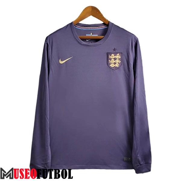 Camisetas De Futbol Inglaterra Segunda Manga Largas UEFA Euro 2024