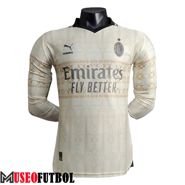 Camisetas De Futbol AC Milan Fourth Manga Largas 2023/2024