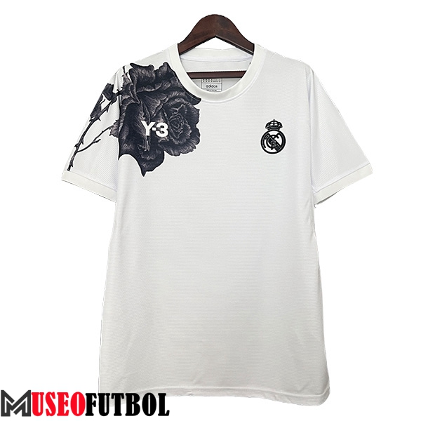 Camisetas De Futbol Real Madrid Y3 Blanco 2024/2025