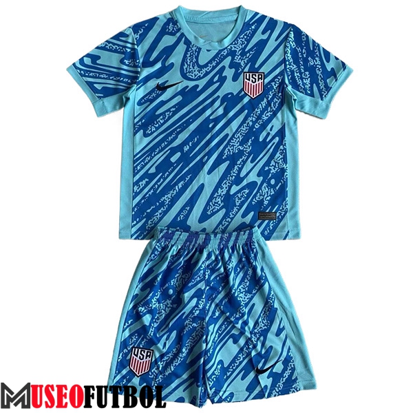 Camisetas De Futbol Estados Unidos Ninos Portero 2024/2025