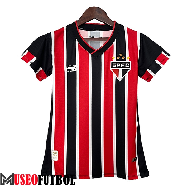 Camisetas De Futbol Sao Paulo FC Mujer Segunda 2024/2025