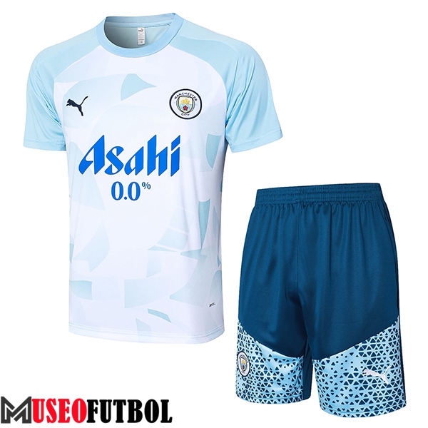 Camiseta Entrenamiento Manchester City Azul Claro 2024/2025