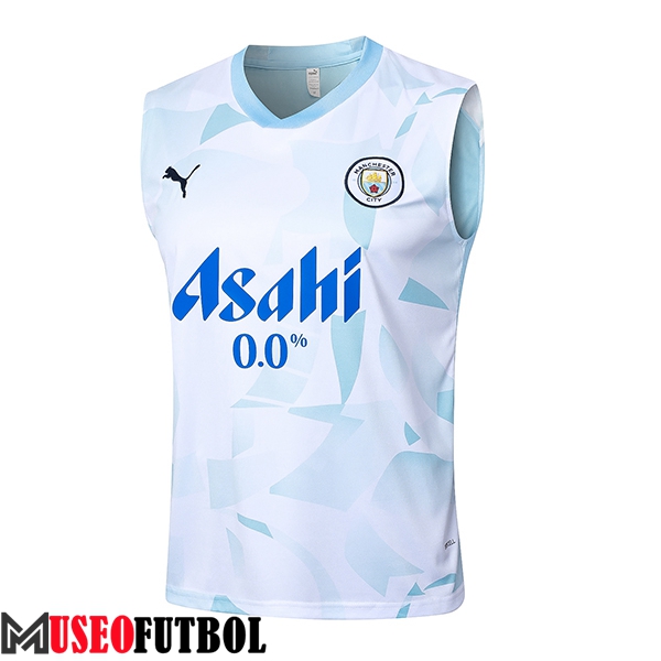 Chalecos De Futbol Manchester City Azul Claro 2024/2025