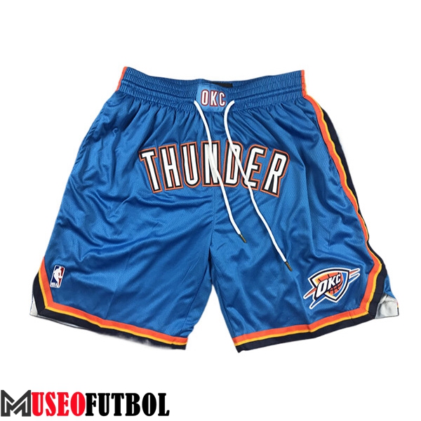 Cortos NBA Oklahoma City Thunder 2024/25 Azul/Naranja