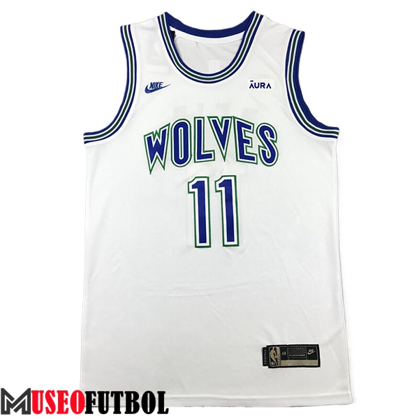 Camiseta Minnesota Timberwolves (REID #11) 2024/25 Blanco/Azul -02