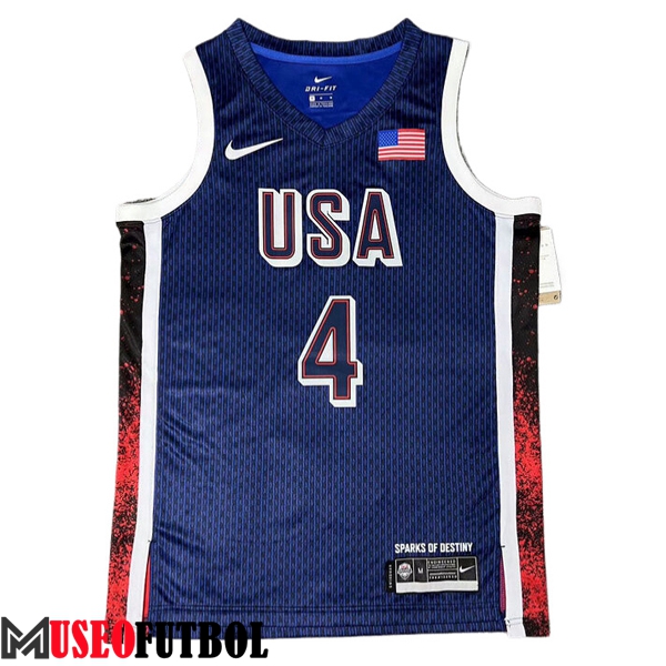 Camiseta USA (CURRY #4) 2024/25 Azul