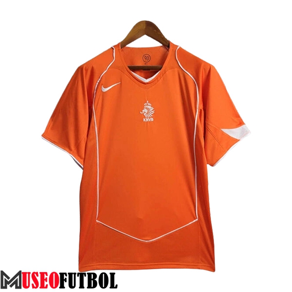 Camisetas De Futbol Países Bajos Retro Primera 2004