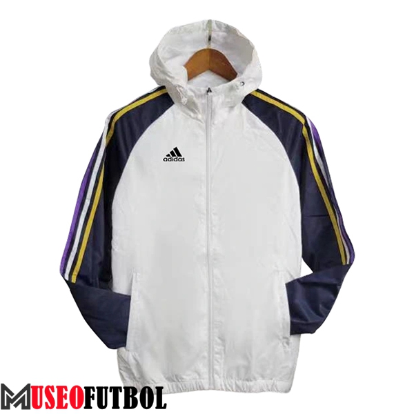 Rompevientos Adidas Blanco/Azul 2024/2025