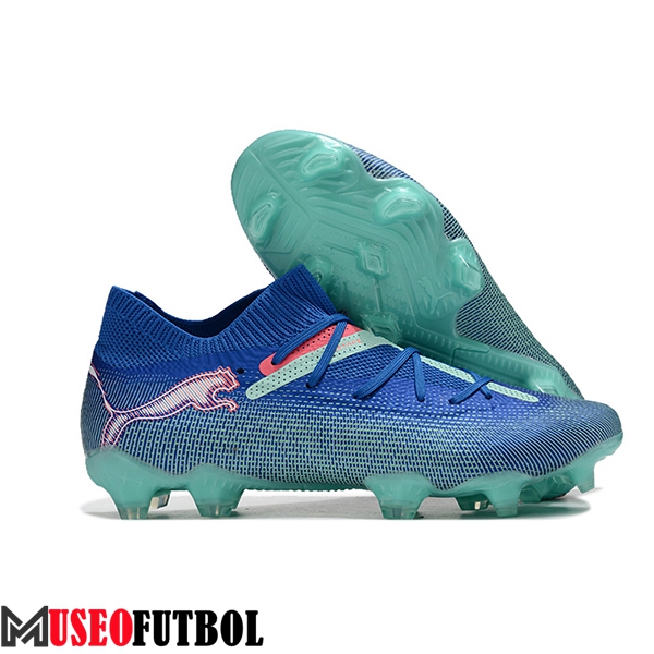 PUMA Botas De Fútbol FUTURE 7 ULTIMATE FG/AG Azul/Verde