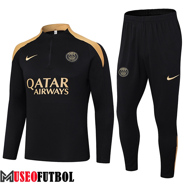 Chandal Equipos De Futbol PSG Negro/Amarillo 2024/2025