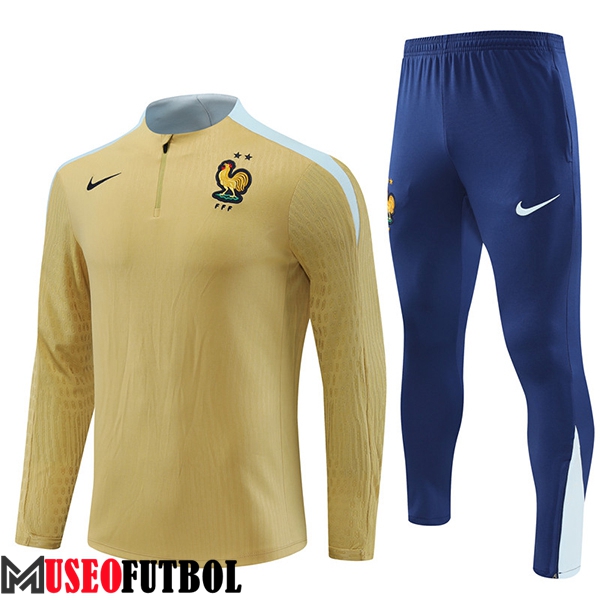 Chandal Equipos De Futbol Francia Amarillo/Azul 2024/2025