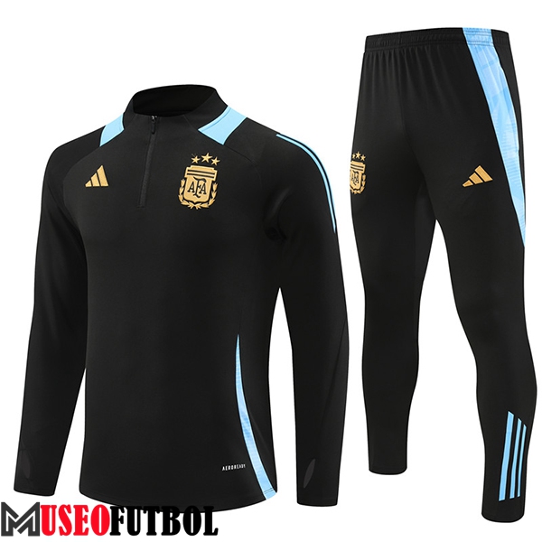 Chandal Equipos De Futbol Argentina Negro/Azul 2024/2025 -02