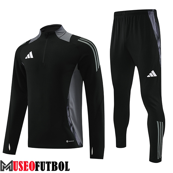 Chandal Equipos De Futbol Adidas Negro/Gris 2024/2025 -02