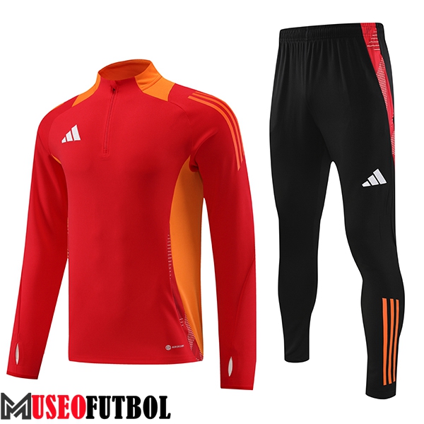 Chandal Equipos De Futbol Adidas Rojo/Naranja 2024/2025 -02