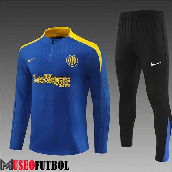 Chandal Equipos De Futbol Inter Milan Ninos Azul/Amarillo 2024/2025