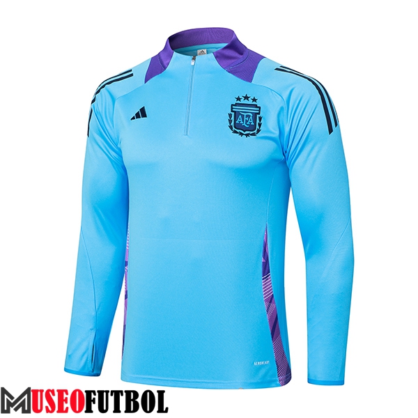 Sudadera De Entrenamiento Argentina Azul/Violeta 2024/2025