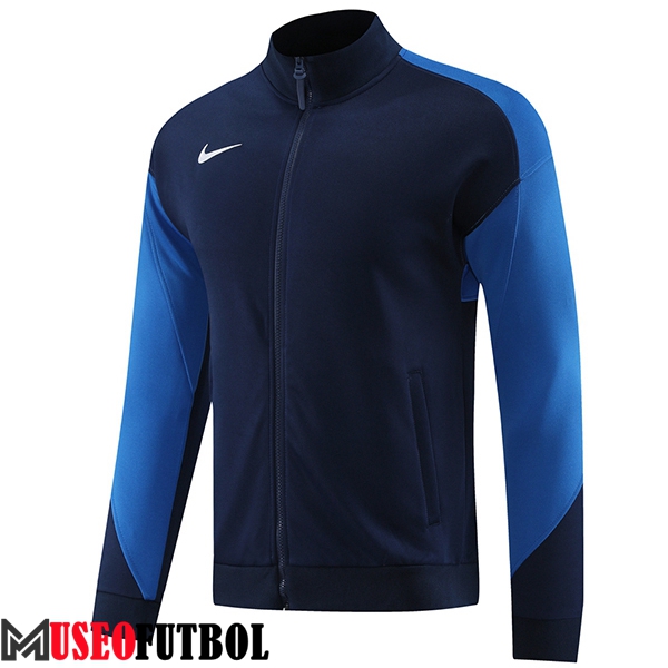 Chaquetas Futbol Nike azul real 2024/2025