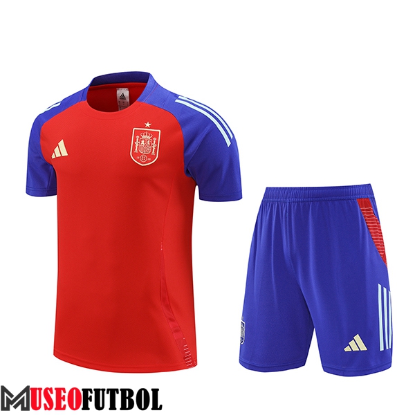 Camiseta Entrenamiento España Rojo/Ble 2024/2025