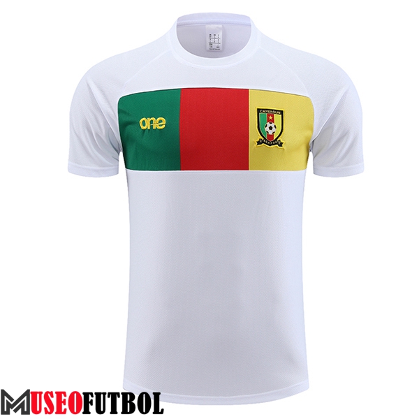 Camiseta Entrenamiento Camerún Blanco 2024/2025