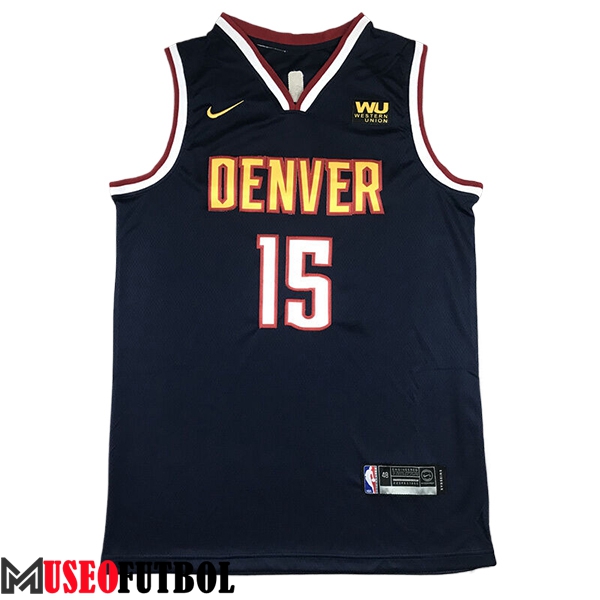 Camisetas NBA Denver Nuggets (JOKIĆ #15) 2024/25 Azul Oscuro