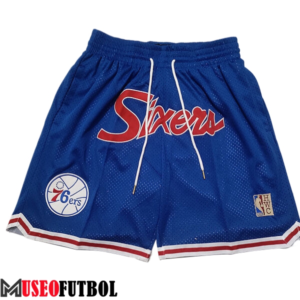 Cortos NBA Philadelphia 76ers 2024/25 Azul/Rojo -03