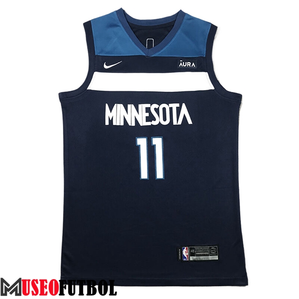 Camisetas NBA Minnesota Timberwolves (REID #11) 2024/25 Negro/Azul/Blanco