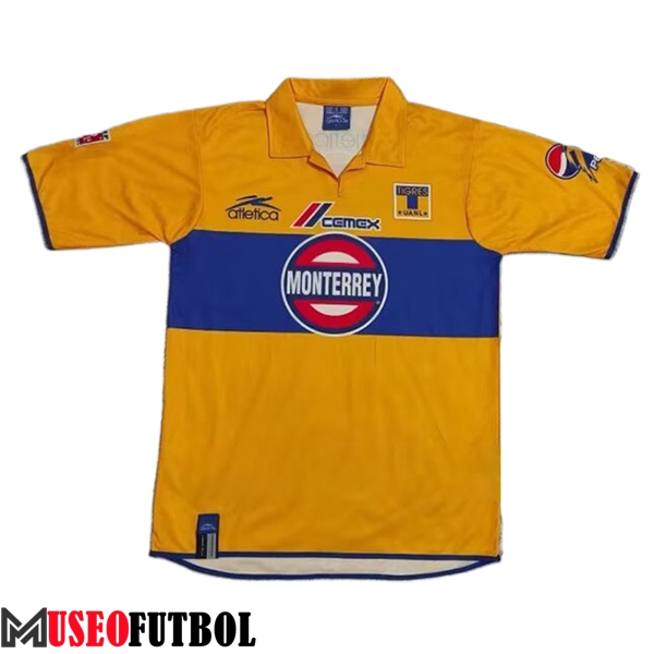 Camisetas De Futbol Tigres UANL Retro Primera 2003/2004