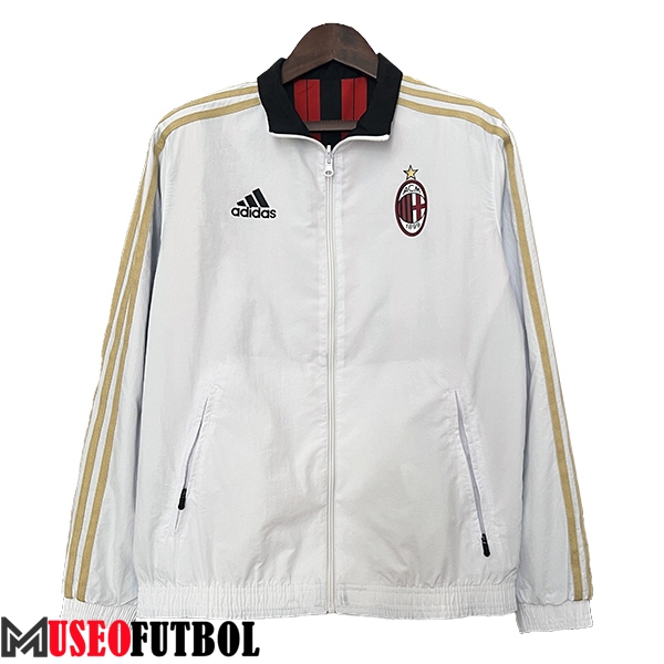 Rompevientos AC Milan Blanco/Blanco 2024/2025