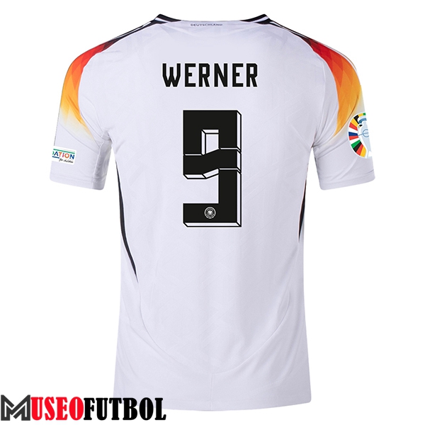 Camiseta Equipo Nacional Alemania (WERNER #9) 2024/2025 Primera