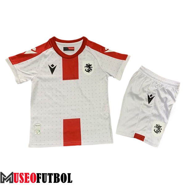 Camisetas De Futbol Georgia Ninos Primera UEFA Euro 2024