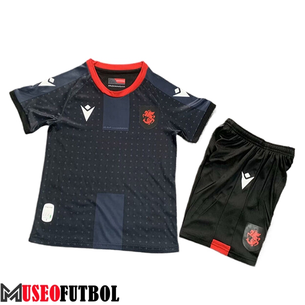 Camisetas De Futbol Georgia Ninos Segunda UEFA Euro 2024