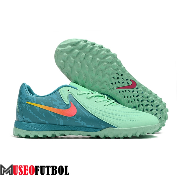 Nike Botas De Fútbol Phantom GX II ACAD LV8 TF Verde/Azul