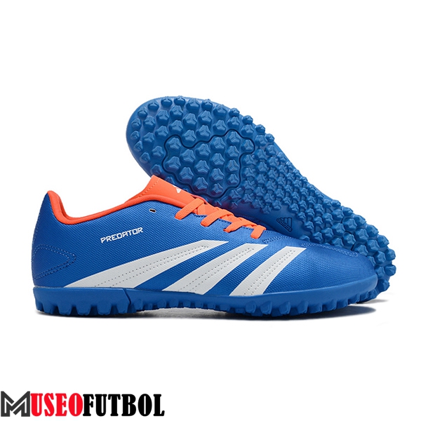 Adidas Botas De Fútbol Predator Club TF Azul/Blanco/Naranja