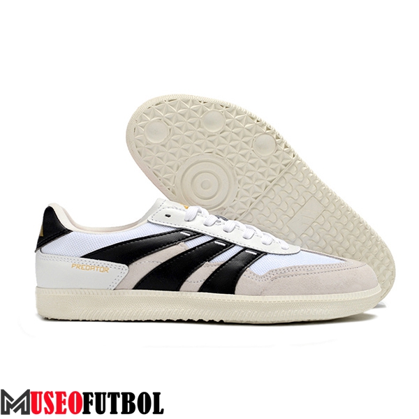 Adidas Botas De Fútbol PREDATOR 24 LEAGUE LOW BOOTS Blanco/Gris/Negro