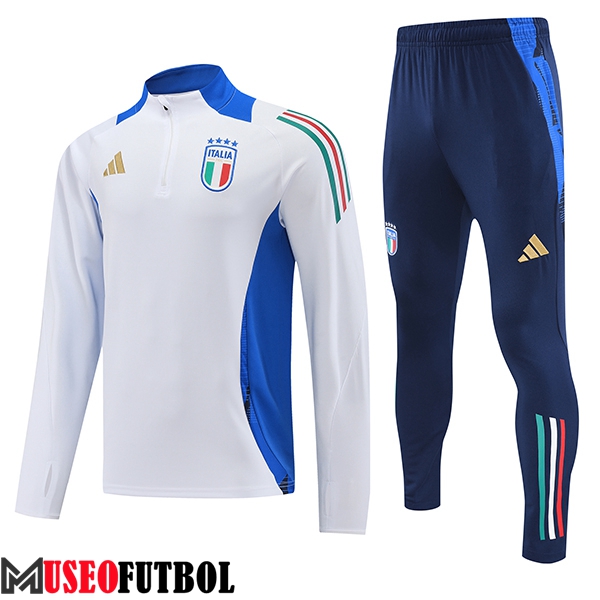 Chandal Equipos De Futbol Italia Blanco/Azul 2024/2025 -04