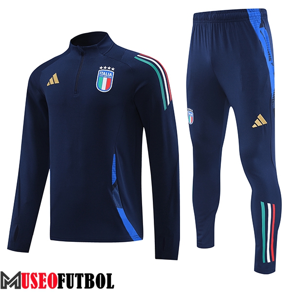 Chandal Equipos De Futbol Italia azul real 2024/2025 -02