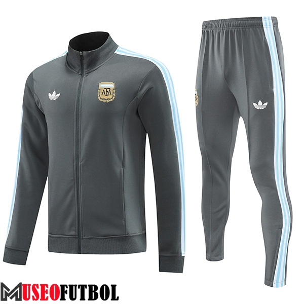 Chandal Equipos De Futbol Chaquetas Argentina Gris 2024/2025