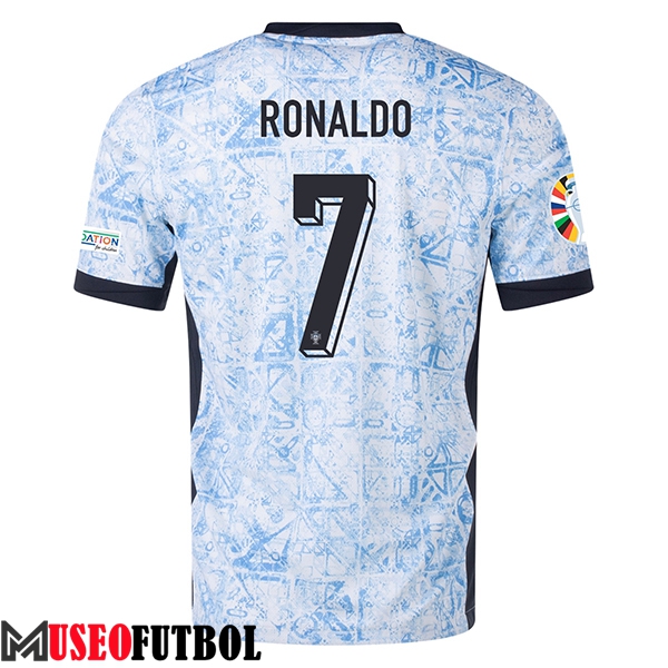 Camisetas De Futbol Portugal (RONALDO #7) UEFA Euro 2024 Segunda