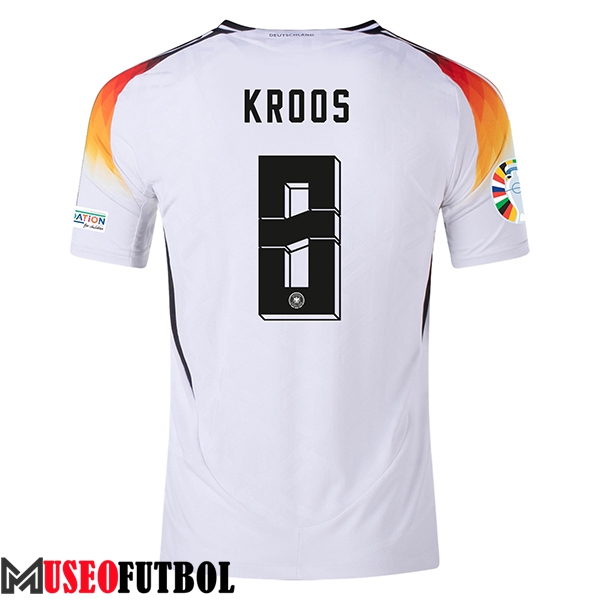 Camisetas De Futbol Alemania (KROOS #8) UEFA Euro 2024 Primera