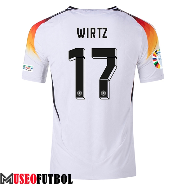 Camisetas De Futbol Alemania (WIRTZ #17) UEFA Euro 2024 Primera