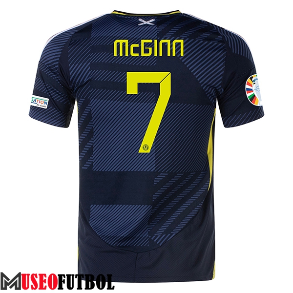 Camisetas De Futbol Escocia (McGINN #7) UEFA Euro 2024 Primera