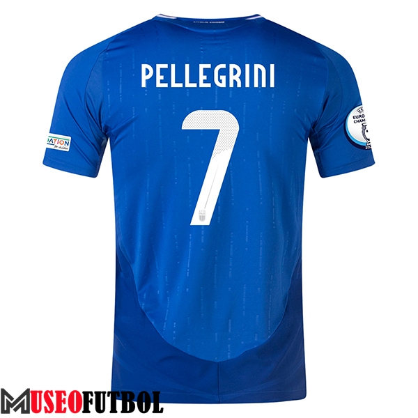 Camisetas De Futbol Italia (PELLEGRINI #7) UEFA Euro 2024 Primera