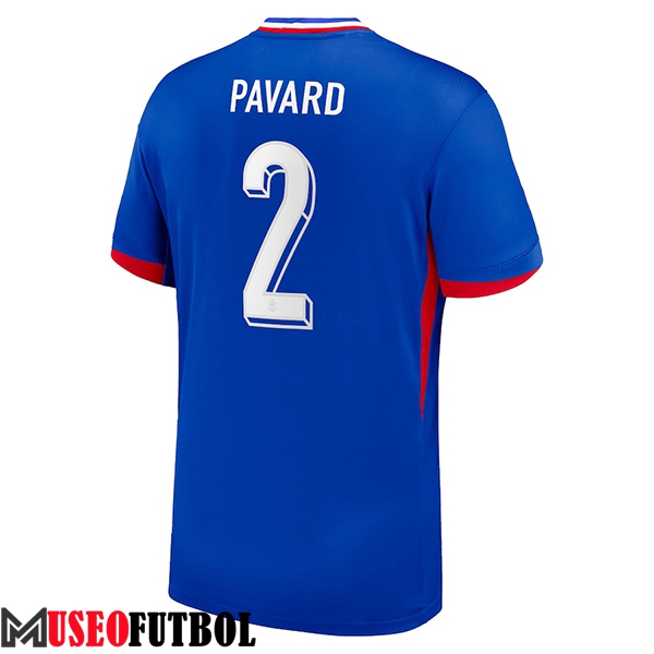 Camisetas De Futbol Francia (PAVARD #2) UEFA Euro 2024 Primera